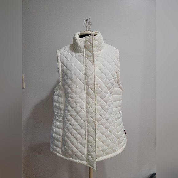 TOMMY HILFIGER IVY PUFFER VEST - Picture 1 of 14